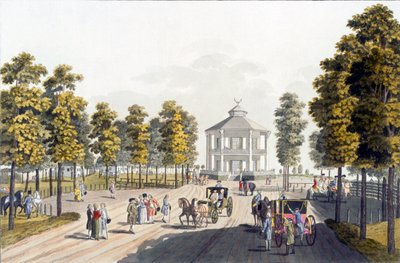 The Summerhouse at Prater, Vienna, 1792 by Johann Ziegler